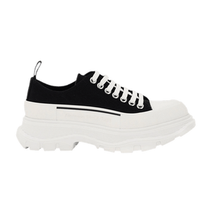 Alexander McQueen Wmns Tread Slick Lace Up 'Black White'