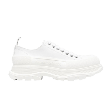 Alexander McQueen Wmns Tread Slick Lace Up 'White'