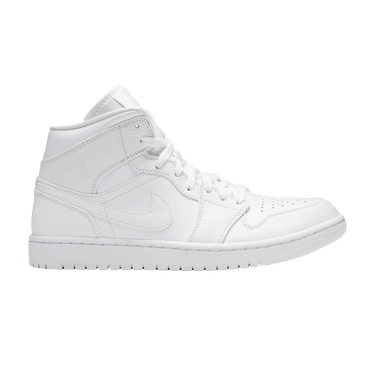 Air Jordan 1 Mid 'Triple White' 2020