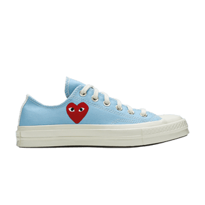 Comme des Garçons PLAY x Converse Chuck 70 Low 'Bright Blue'