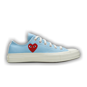 Comme des Garçons PLAY x Converse Chuck 70 Low 'Bright Blue'