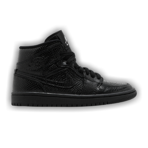 Wmns Air Jordan 1 Mid 'Black Snakeskin'