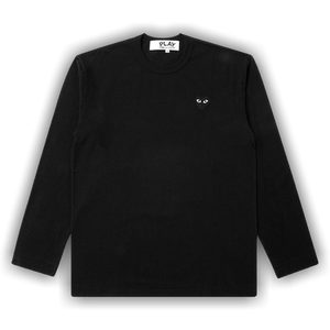 Comme des Garçons PLAY Black Emblem Long-Sleeve T-Shirt 'Black'