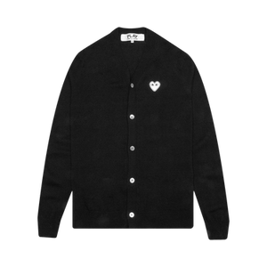 Comme des Garçons PLAY V-Neck Cardigan 'Black'