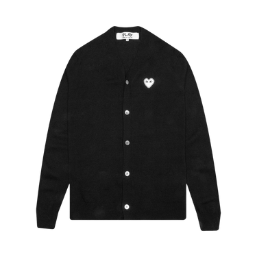 Comme des Garçons PLAY V-Neck Cardigan 'Black'