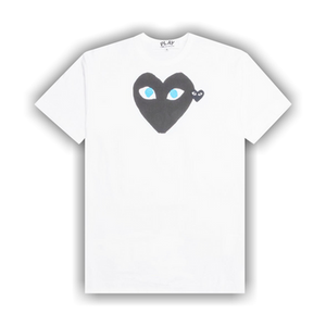 Comme des Garçons PLAY Emblem Heart T-Shirt 'White'