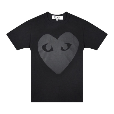 Comme des Garçons PLAY Heart T-Shirt 'Black/Black'