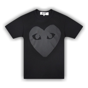 Comme des Garçons PLAY Heart T-Shirt 'Black/Black'