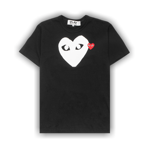 Comme des Garçons PLAY Emblem Heart T-Shirt 'Black'