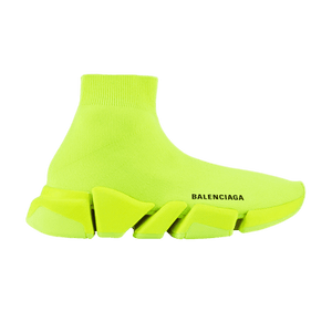 Balenciaga Wmns Speed 2 Trainer Knit 'Fluo Yellow'