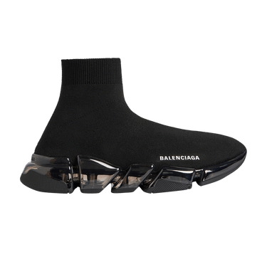 Balenciaga Wmns Speed 2.0 Sneaker 'Full Clear Sole - Black'