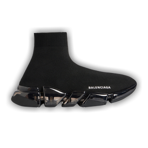 Balenciaga Wmns Speed 2.0 Sneaker 'Full Clear Sole - Black'