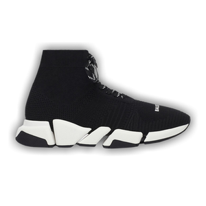Balenciaga Speed 2.0 Lace-Up Sneaker 'Black White'