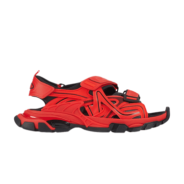 Balenciaga Track Sandal 'Red Black'