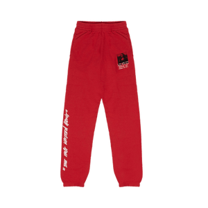 Off-White Monalisa Sweat Pant 'Red'