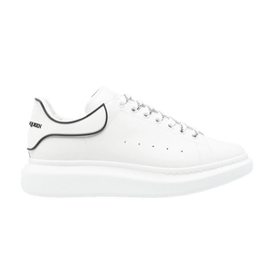 Alexander McQueen Oversized Sneaker 'White Black Contrast Heel'
