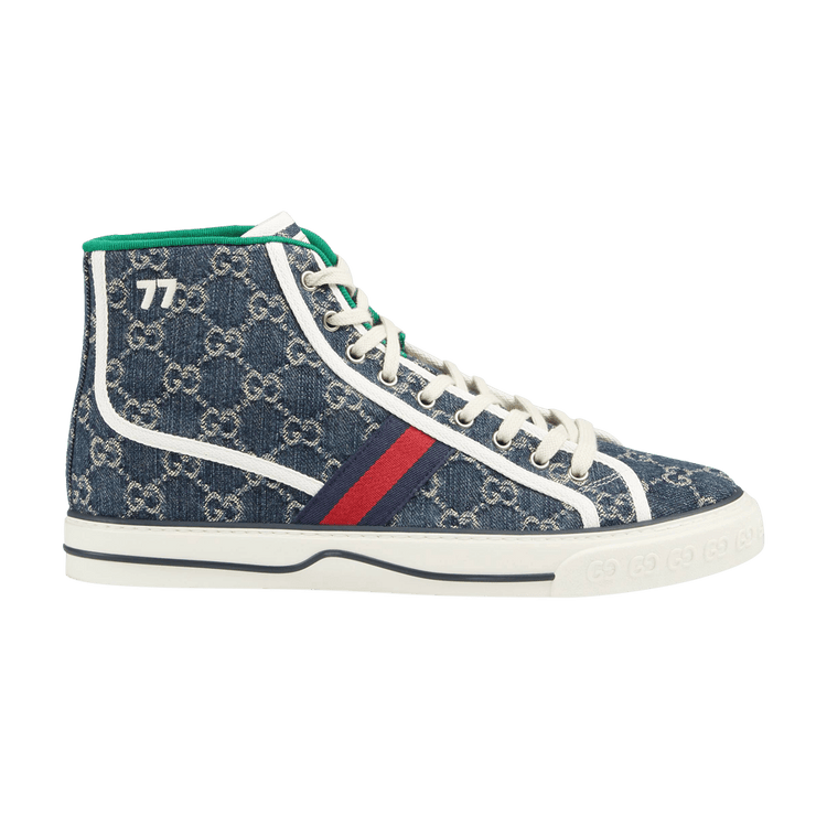 Gucci Tennis 1977 High 'Denim' 625807 2KQ90 4464