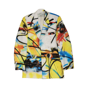 Off-White Futura Spray Over Blazer 'Multicolor'