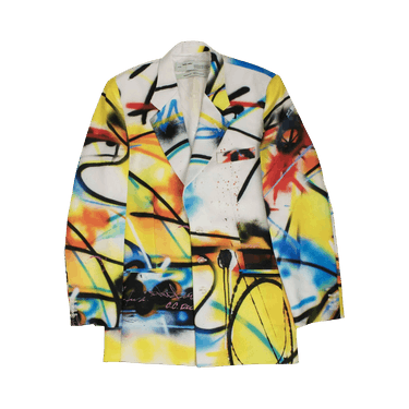 Off-White Futura Spray Over Blazer 'Multicolor'