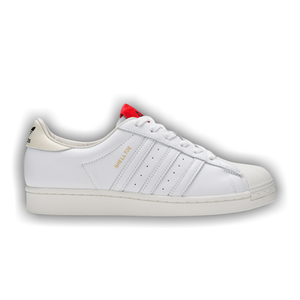 424 x adidas Superstar Shell Toe 'White Scarlet'