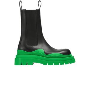 Bottega Veneta Wmns Tire Boot 'Black Grass'