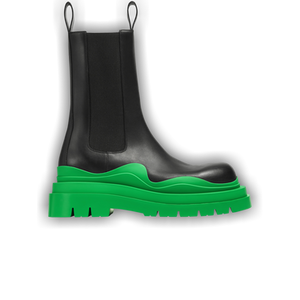 Bottega Veneta Wmns Tire Boot 'Black Grass'