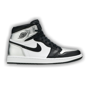 Wmns Air Jordan 1 Retro High OG 'Silver Toe'