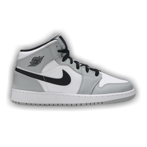 Air Jordan 1 Mid GS 'Light Smoke Grey'