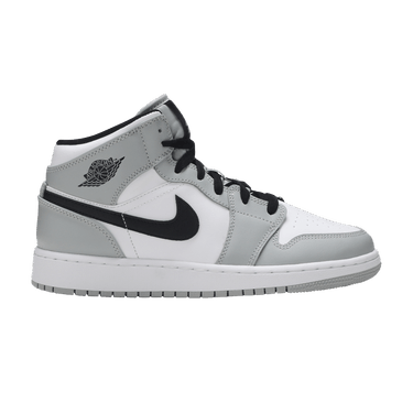 Air Jordan 1 Mid GS 'Light Smoke Grey'