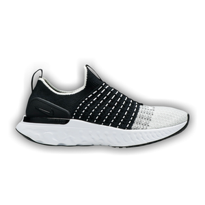 Nike Wmns React Phantom Run Flyknit 2 'Black White'