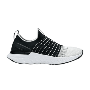 Nike Wmns React Phantom Run Flyknit 2 'Black White'