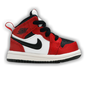 Air Jordan 1 Mid TD 'Chicago Black Toe'