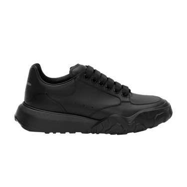 Alexander McQueen Oversized Court Trainer 'Triple Black'