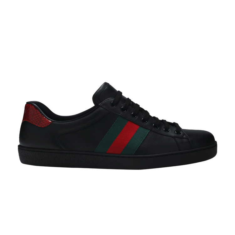 Gucci Ace Leather 'Black' 386750 02JR0 1078