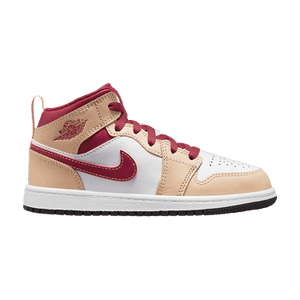 Air Jordan 1 Mid PS 'Light Curry Cardinal Red'