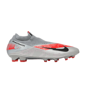 Nike Phantom Vision 2 Elite Dynamic Fit FG 'Metallic Grey Crimson'