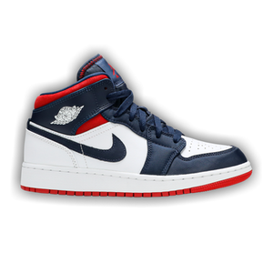 Air Jordan 1 Mid GS 'USA Olympic'
