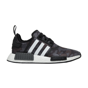 A Bathing Ape x adidas NMD_R1 'Black Camo'