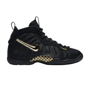 Nike Air Foamposite Pro GS 'Black Metallic Gold'