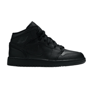 Air Jordan 1 Mid GS 'Triple Black' 2020
