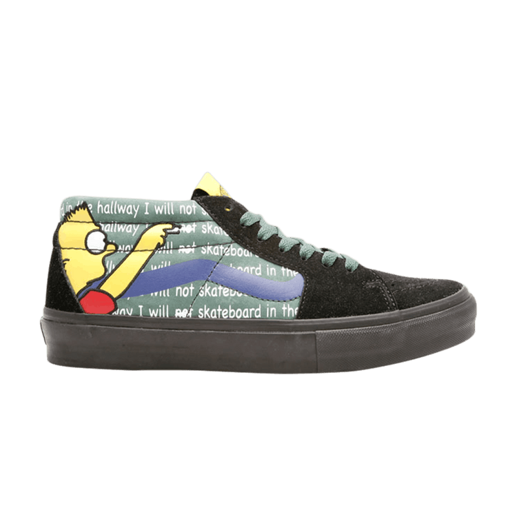 Stash x The Simpsons Movie x Vans Sk8 Mid Lx 'Bart' 6520299080