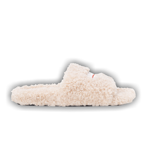 Balenciaga Wmns Furry Slides 'Beige'