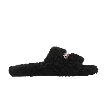 Balenciaga Furry Slide 'Black'