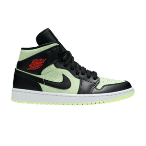 Wmns Air Jordan 1 Mid SE 'Black Barely Volt'