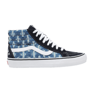 Supreme x Vans Sk8-Hi 'Blue Hole Punch Denim'