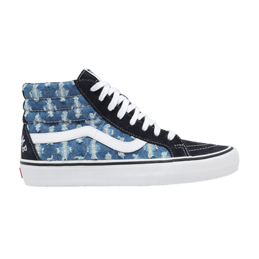 Supreme x Vans Sk8-Hi 'Blue Hole Punch Denim'