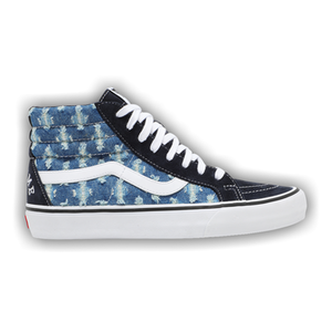 Supreme x Vans Sk8-Hi 'Blue Hole Punch Denim'