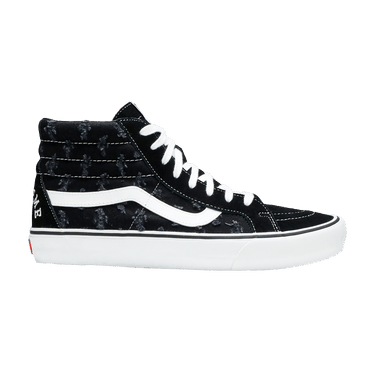 Supreme x Vans Sk8-Hi 'Black Hole Punch Denim'