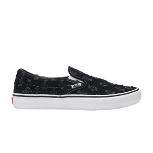 Supreme x Vans Slip-On 'Black Hole Punch Denim'
