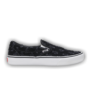 Supreme x Vans Slip-On 'Black Hole Punch Denim'